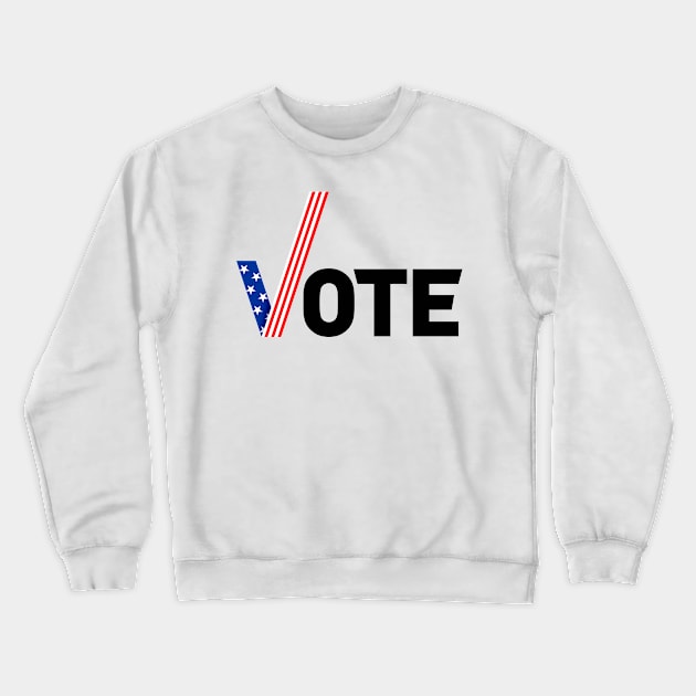 Vote Crewneck Sweatshirt by Jennifer